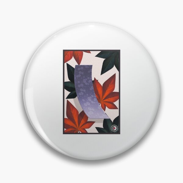 Artikelvorschau, Hanafuda Blue Tanzaku Ahorn entworfen und verkauft von MrRamenBox.