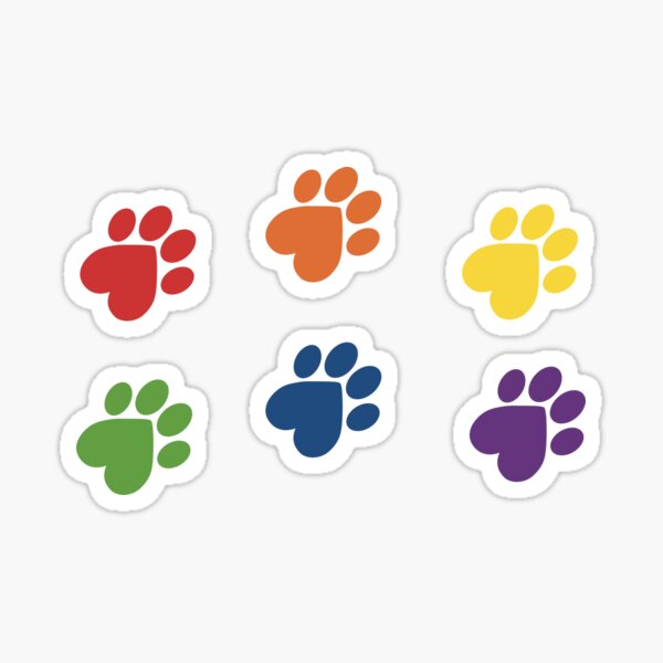 Paw Patrol Stickers (6pk)