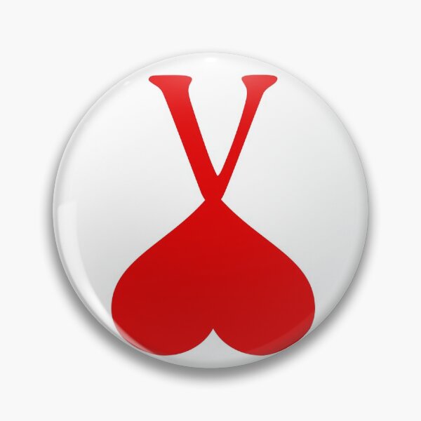 Item preview, Heart with letter initial V designed and sold by ronaldsonou.