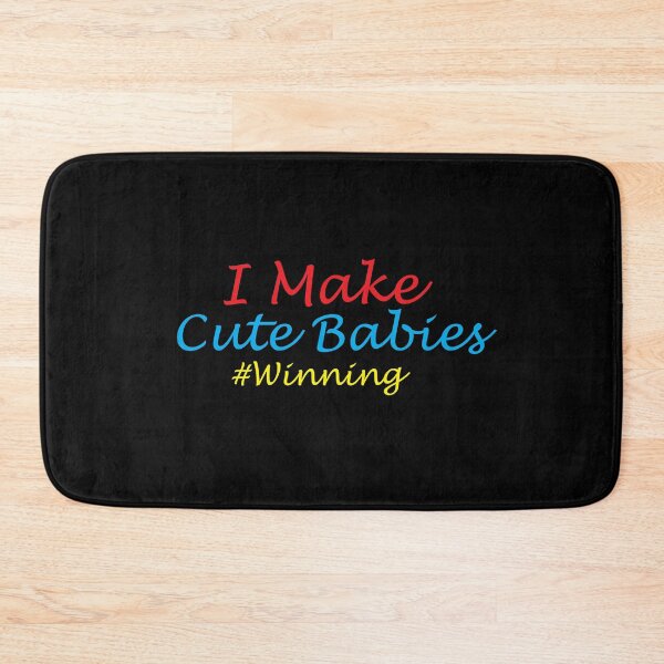 Item preview, I MAKE CUTE BABIES WINNING, Fathers Day Gift, Graphic Creative Tee, Baby Daddy designed and sold by adjamine.