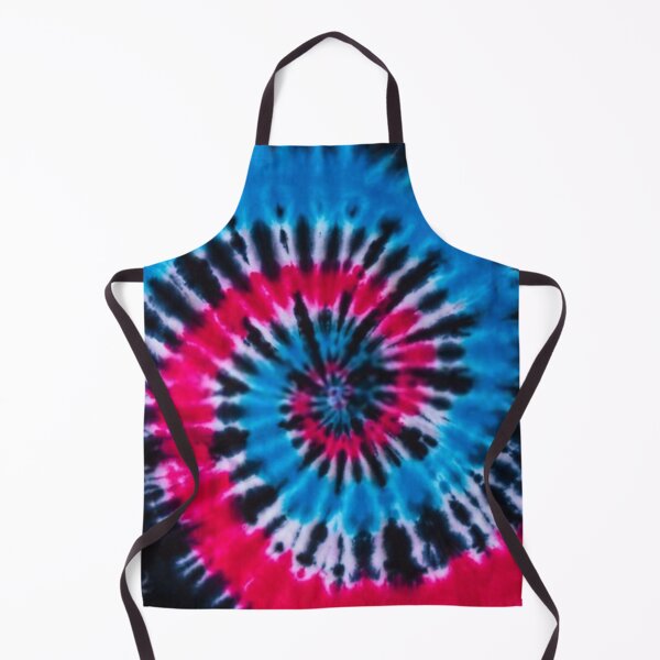 Item preview, Wave Tie Dye Red And Blue With Black Multicolor TieDye designed and sold by tee4shirt.
