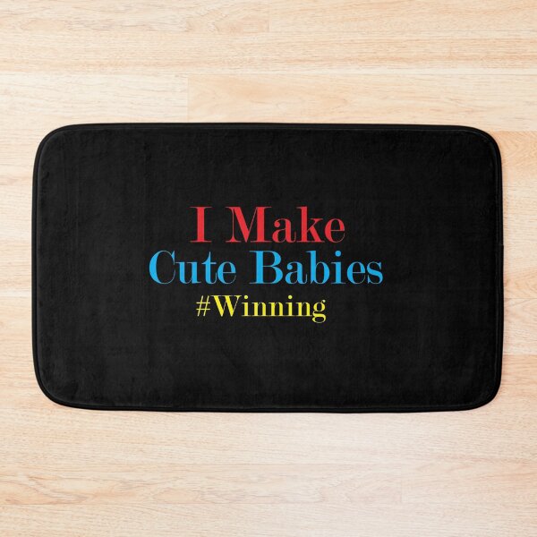 Item preview, I MAKE CUTE BABIES WINNING, Fathers Day Gift, Graphic Creative Tee, Baby Daddy designed and sold by adjamine.