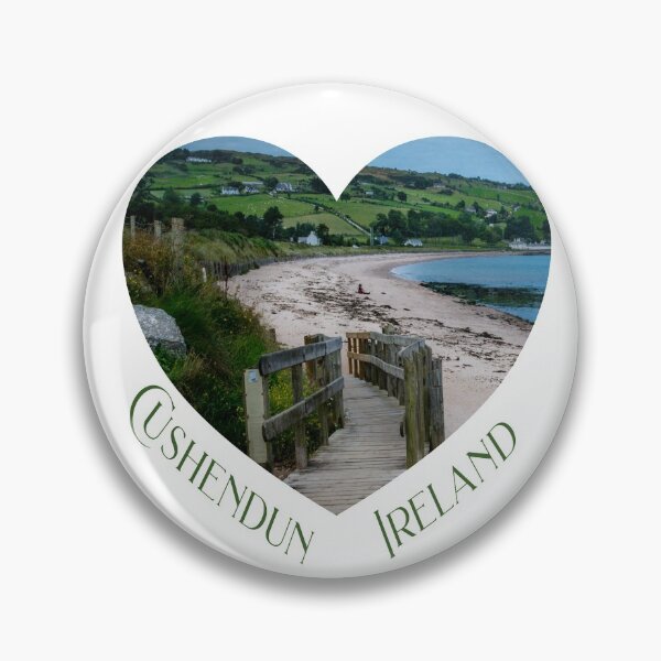 Item preview, Cushendun Ireland Colorful Shamrock Clock designed and sold by articlave.