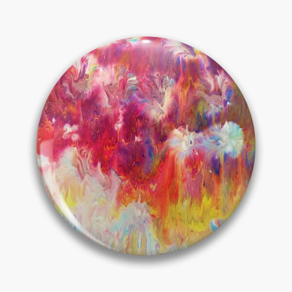 Item preview, Dreamgarden acrylic abstract on canvas designed and sold by Color Splash Gallery.