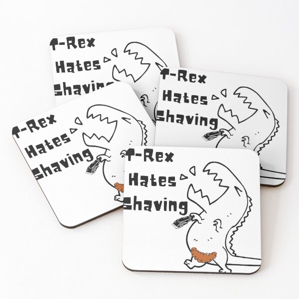 Item preview, T Rex Shaving Funny designed and sold by Art-by-Matei.