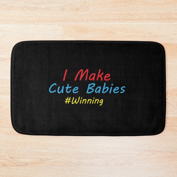 Item preview, I MAKE CUTE BABIES WINNING, Fathers Day Gift, Graphic Creative Tee, Baby Daddy designed and sold by adjamine.