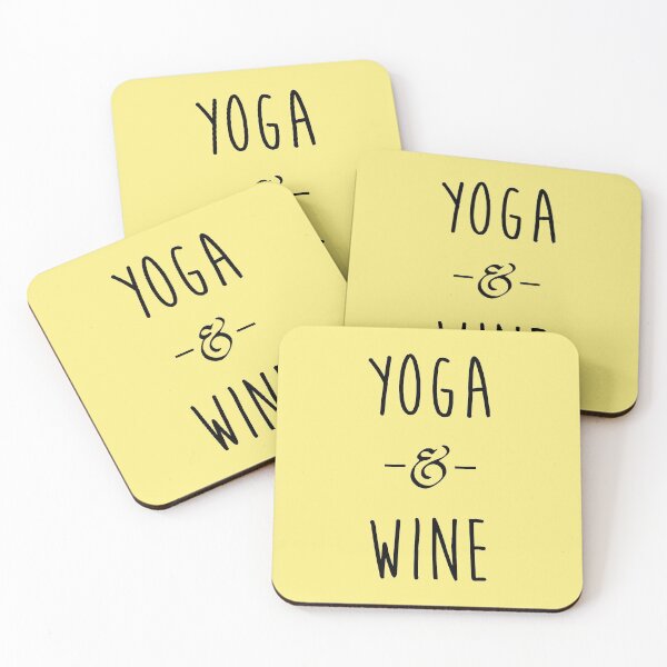 Item preview, Yoga and Wine designed and sold by iskapa.