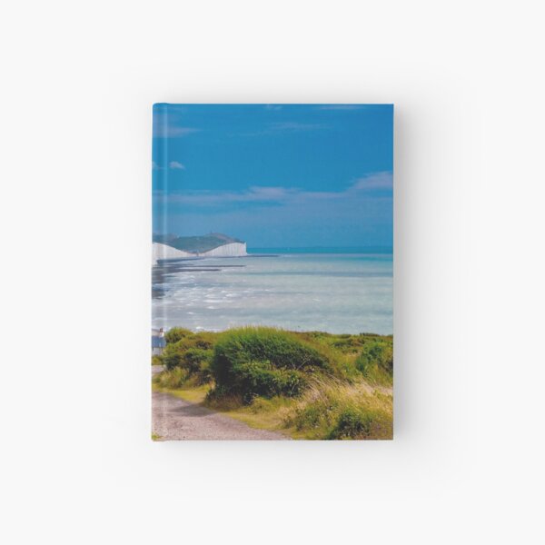 White cliffs of Dover Hardcover Journal