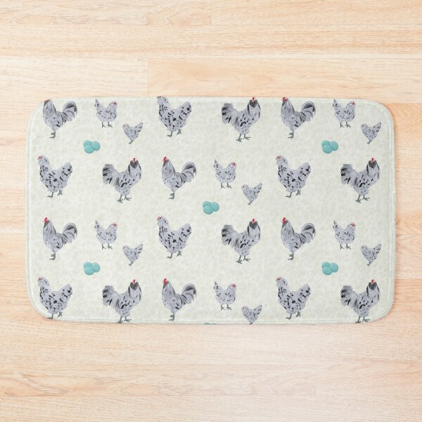 Item preview, Splash Ameraucana Pattern Cream designed and sold by Ashley Gagnon.