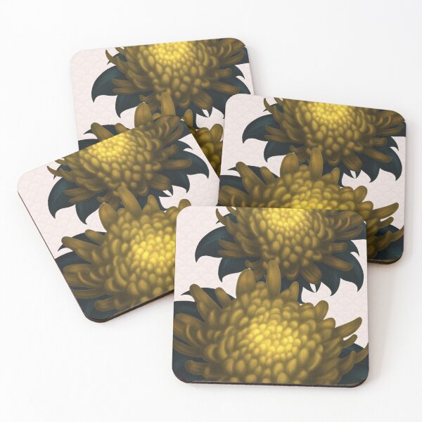 Item preview, Hanafuda Chrysanthemum 02 designed and sold by MrRamenBox.