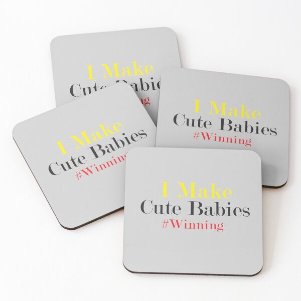 Item preview, I MAKE CUTE BABIES WINNING, Fathers Day Gift, Graphic Creative Tee, Baby Daddy designed and sold by adjamine.