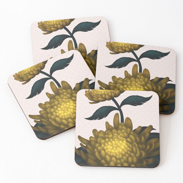 Item preview, Hanafuda Chrysanthemum 01 designed and sold by MrRamenBox.