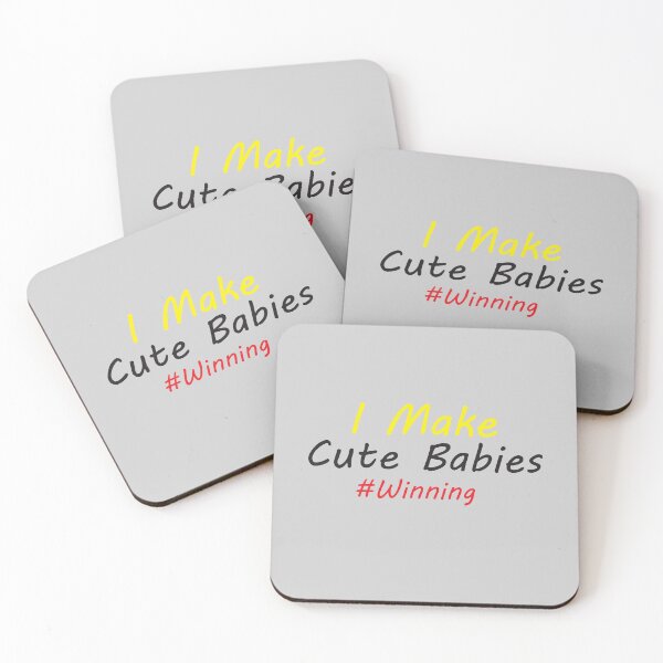 Item preview, I MAKE CUTE BABIES WINNING, Fathers Day Gift, Graphic Creative Tee, Baby Daddy designed and sold by adjamine.