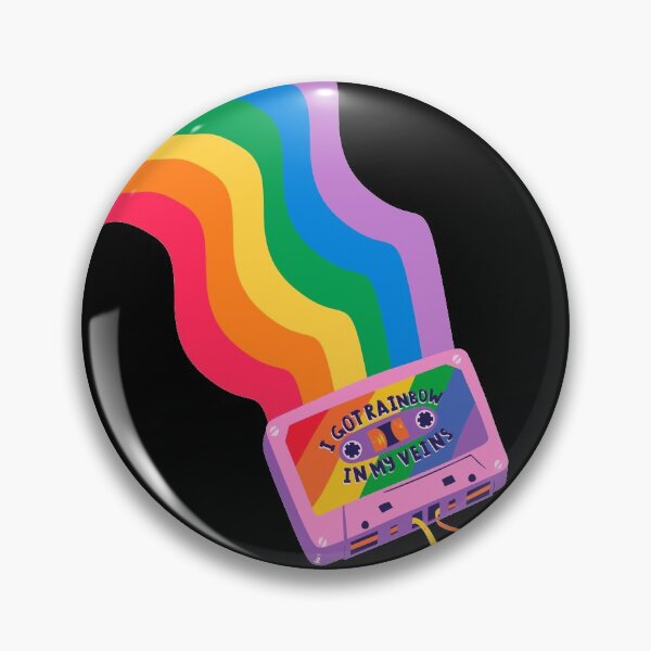 Aperçu de l'œuvre J'ai un arc-en-ciel dans les veines, LGBTIQ créée et vendue par UnderStore.