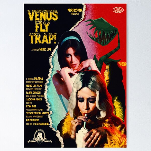 Item preview, Venus Fly Trap poster designed and sold by stavodesigns.