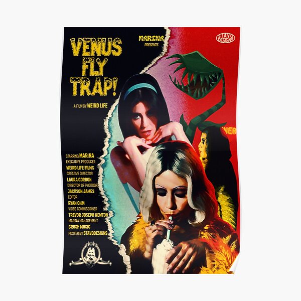 Venus Fly Trap poster Poster