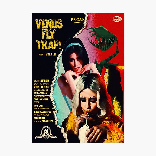 Item preview, Venus Fly Trap poster designed and sold by stavodesigns.