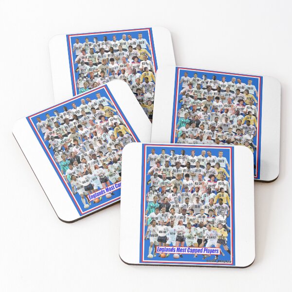 Item preview, englands most capped players artwork, print, posters designed and sold by madein1874.
