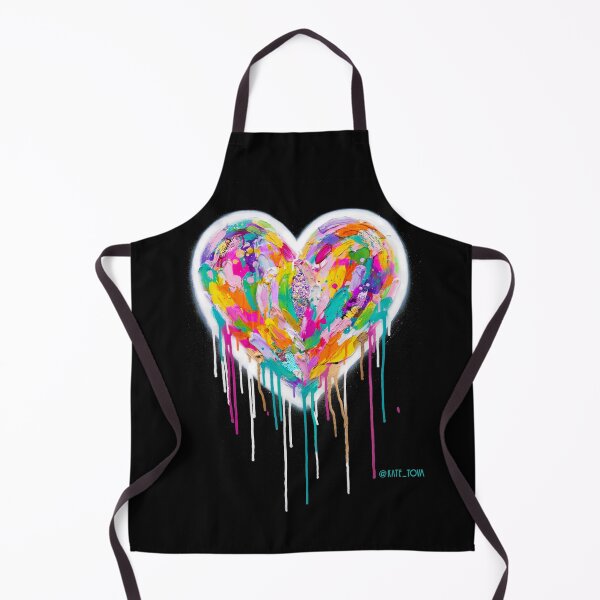 Item preview, Street Heart (White on Black) designed and sold by katetova.