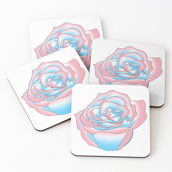 Item preview, Transgender Pride Flag Flower designed and sold by Kai Buro.