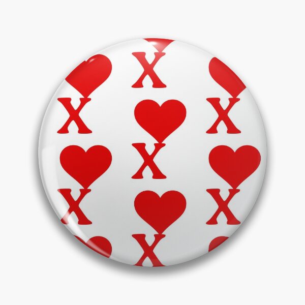 Item preview, Heart with letter initial X designed and sold by ronaldsonou.