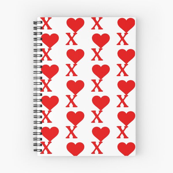 Item preview, Heart with letter initial X designed and sold by ronaldsonou.