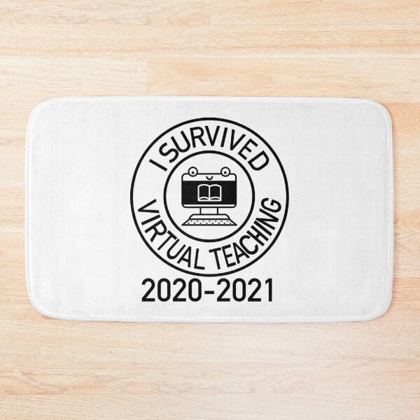 Item preview, I Survived Virtual Teaching 2020-2021 Two designed and sold by Gsallicat.