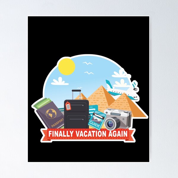 Item preview, Finally Vacation Again designed and sold by DELMEO.