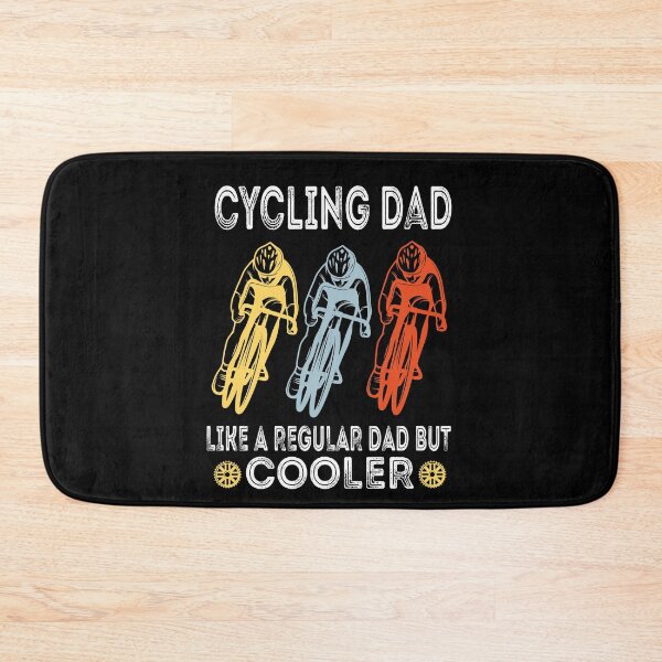 Item preview, Funny Cycling Dad Like A Regular Dad But Cooler Cute Vintage Gift For A Biker Dad designed and sold by Rassitni.