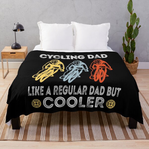 Item preview, Funny Cycling Dad Like A Regular Dad But Cooler Cute Vintage Gift For A Biker Dad designed and sold by Rassitni.