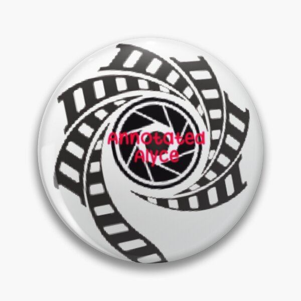 Item preview, Annotated Alyce Film Pinreel designed and sold by annotatedalyce.