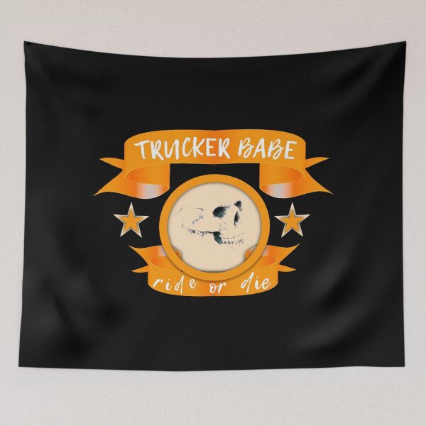 Item preview, Trucker babe designed and sold by vibeno1.