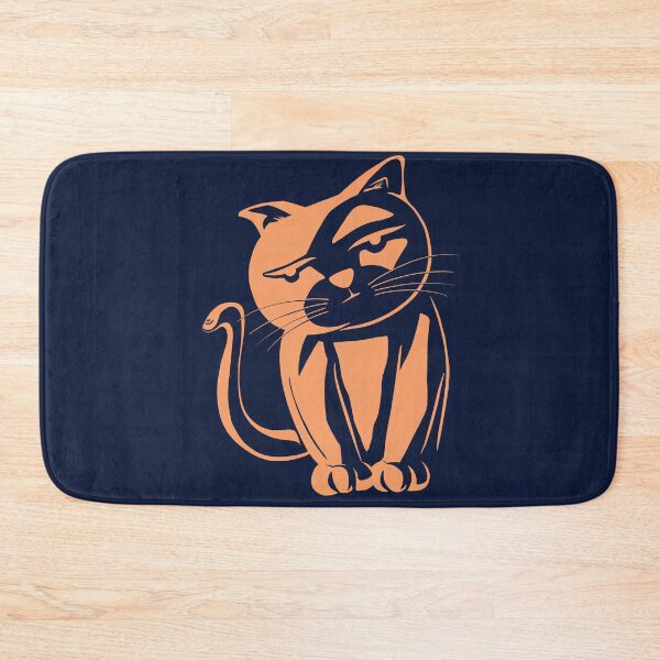 Item preview, Mood cat (sunset peach) designed and sold by DesignedBy-M.