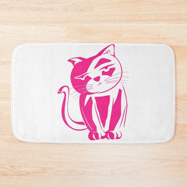 Item preview, Mood cat (cold pink) designed and sold by DesignedBy-M.