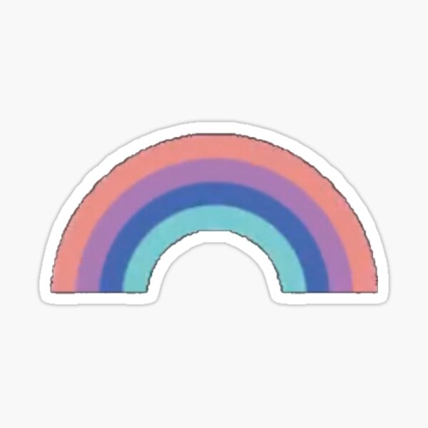 Florence par les moulins arc-en-ciel Sticker