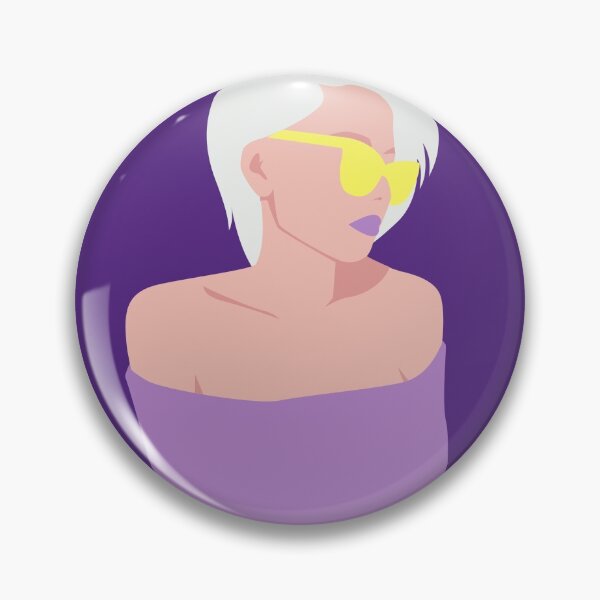 Item preview, pixie cut girl Sticker designed and sold by WillowandCrate.