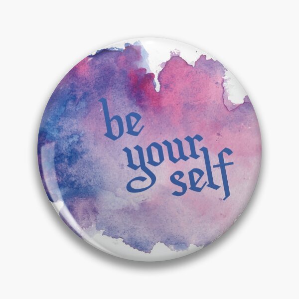 Item preview, BE YOURSELF encouragement letter for case phone mask skin t shirt pilow t-shirt be yourself sweat-shirt,stickers, designed and sold by SISSOUSTORE.