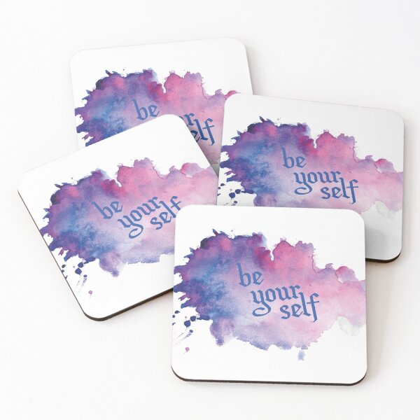 Item preview, BE YOURSELF encouragement letter for case phone mask skin t shirt pilow t-shirt be yourself sweat-shirt,stickers, designed and sold by SISSOUSTORE.