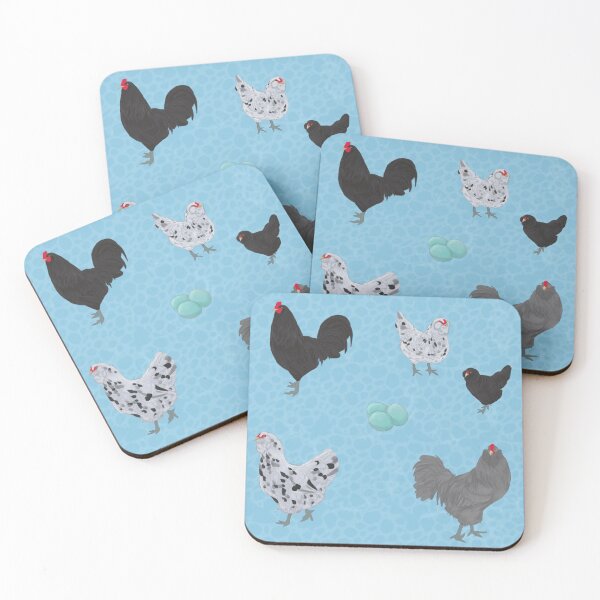 Item preview, BBS Ameraucana Pattern Blue designed and sold by Ashley Gagnon.