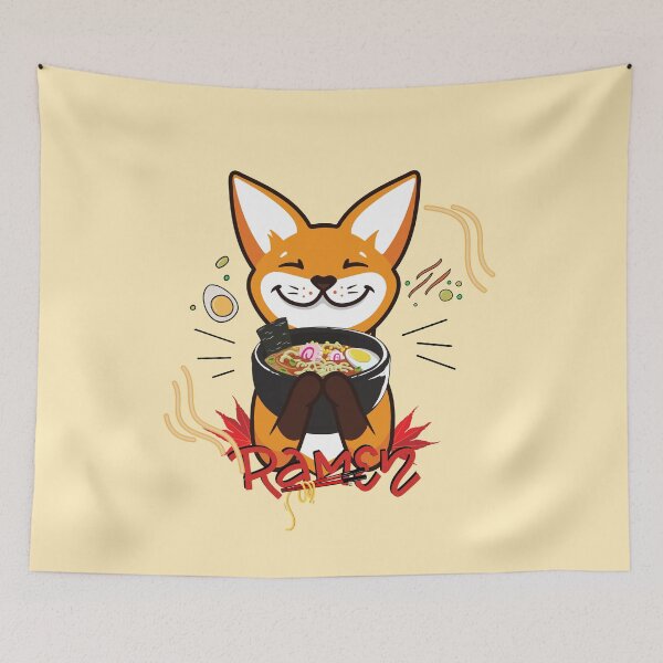Item preview, Fox Leaves Ramen - Cut Fox Ramen !! designed and sold by SoffyLee586.