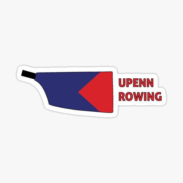 "upenn rowing" Sticker by maddietayy Redbubble