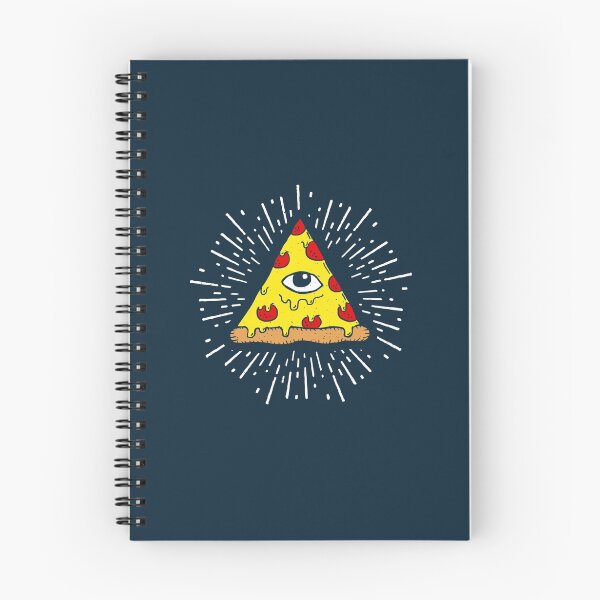 Item preview, Pizza Illuminati T-Shirt designed and sold by Yipptee Shirts.