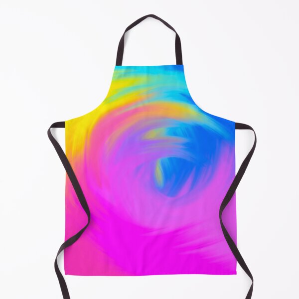Item preview, Bright Multicolored Watercolor Swirl Wave (Blue, Pink, Yellow) designed and sold by Cosmic-Ferret.