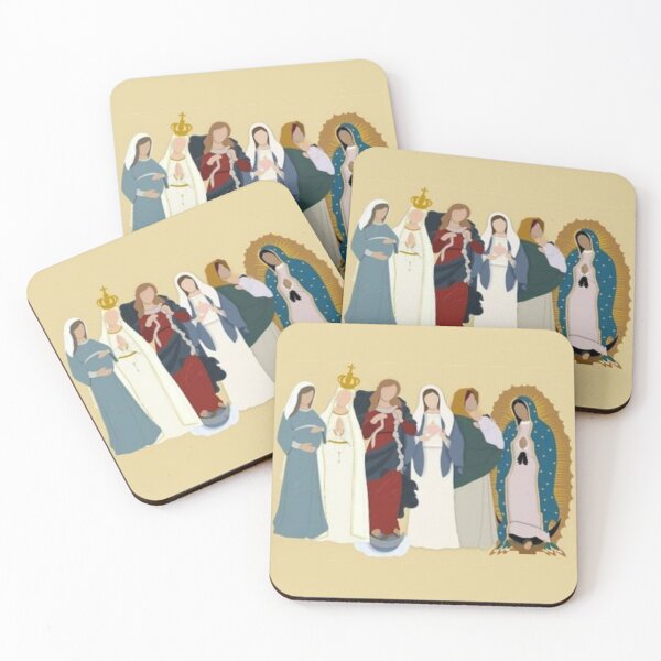 Item preview, Virgin Mary of Fatima, Immaculate Concepction, Our Lady of Guadalupe, Virgin mary of Lourdes designed and sold by AMDG Line.