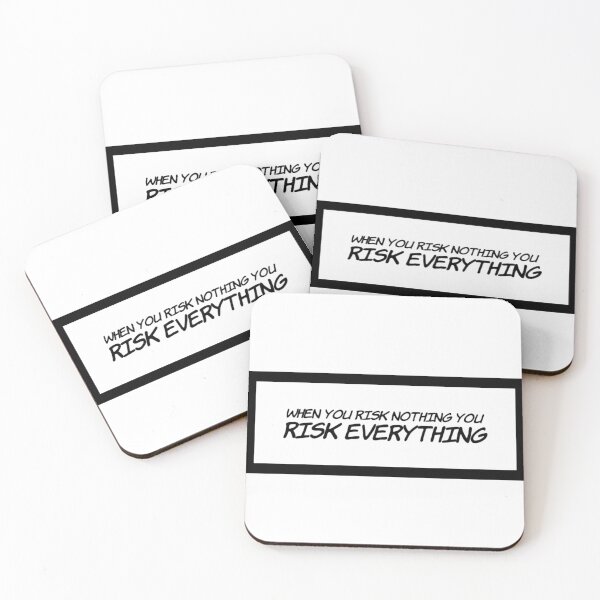 Item preview, When you risk nothing you risk everything art designed and sold by creativemeanss1.