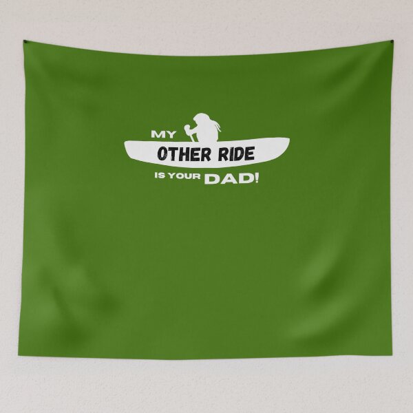 Item preview, My Other Ride - ww canoeist designed and sold by Guide Stickers.