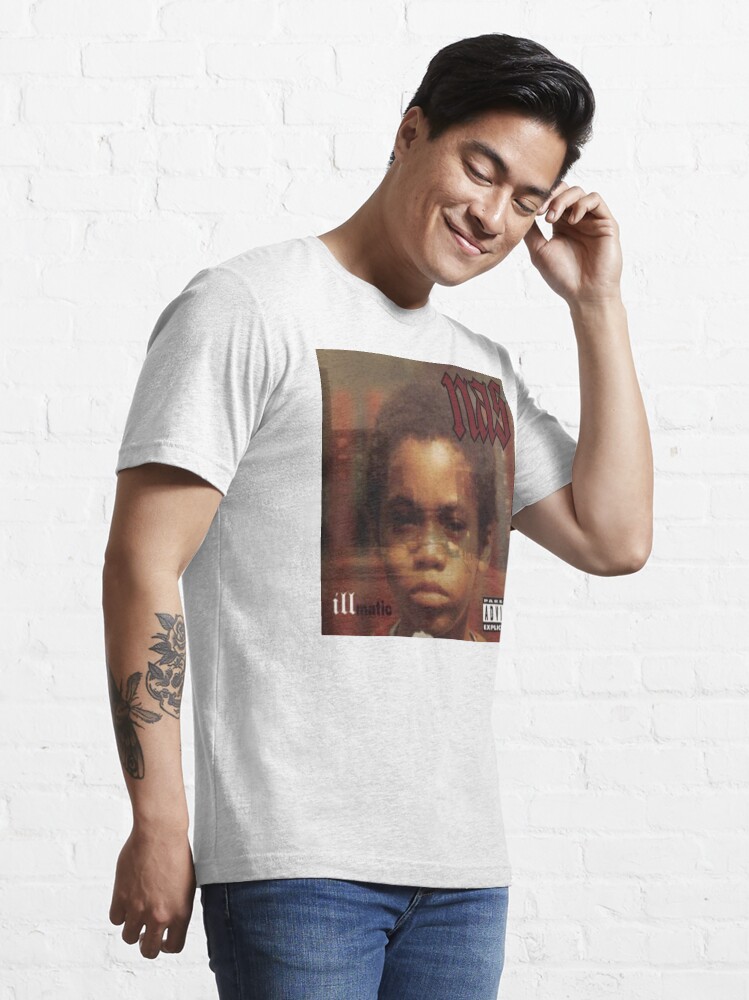 Smelte Mangler Globus Nas Illmatic" Essential T-Shirt for Sale by Number1RapShop | Redbubble