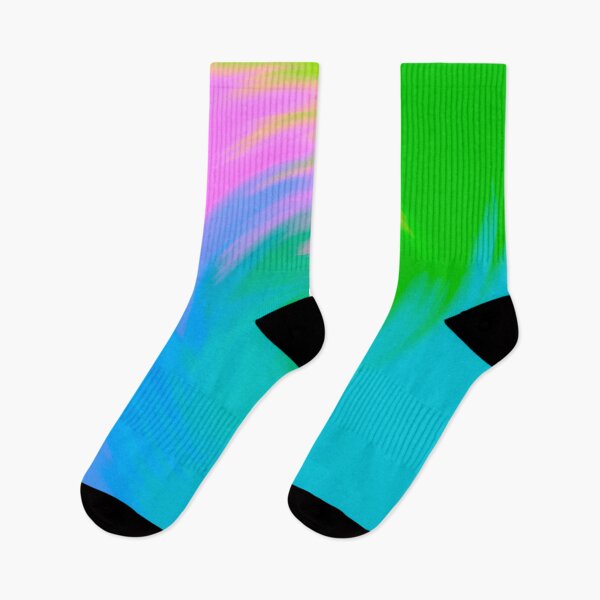 Item preview, Bright Multicolored Watercolor Swirl Wave (Green, Blue, Pink) designed and sold by Cosmic-Ferret.