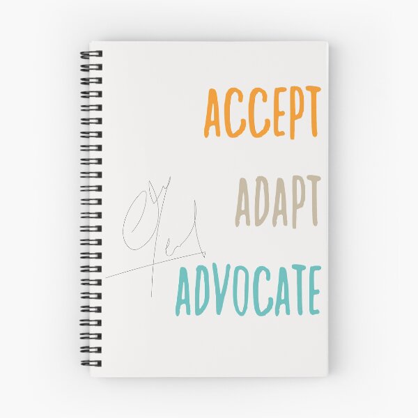 Item preview, ACCEPT ADAPT ADVOCATE Shirt designed and sold by designymed.