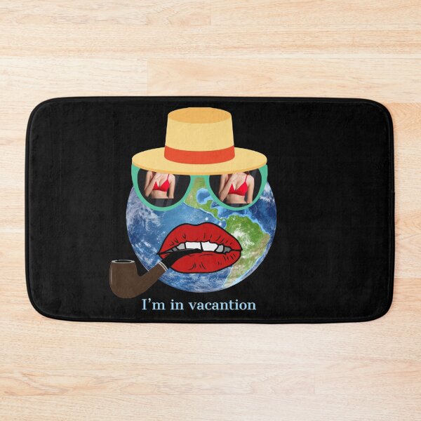Item preview, Cute earth is in vacantion designed and sold by Mariocii.